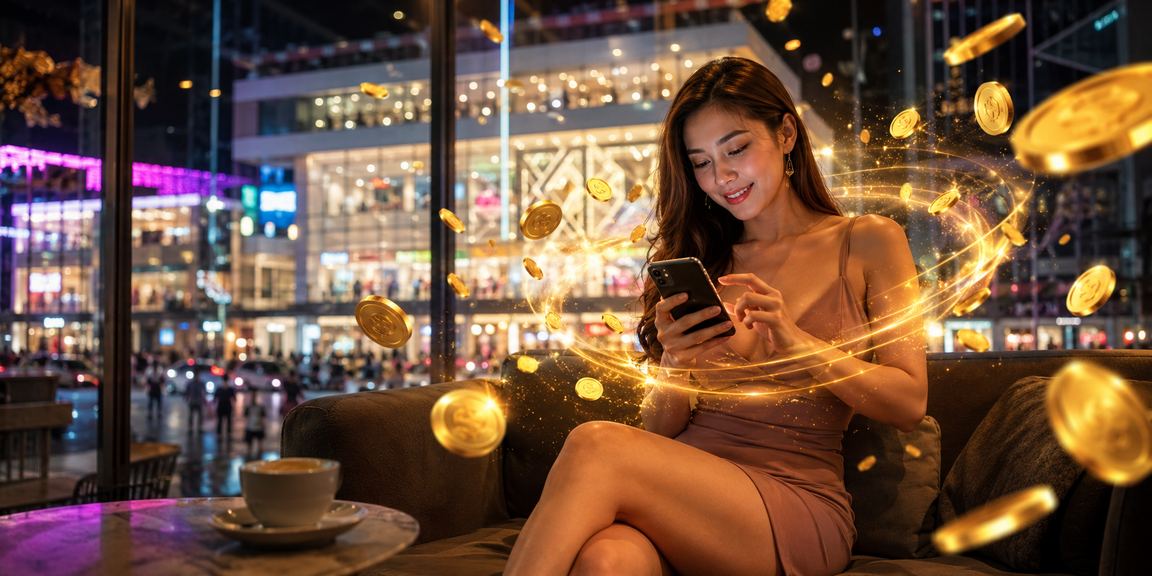 Pengguna Kuala Lumpur mengakses platform kriket klp48 melalui telefon Android