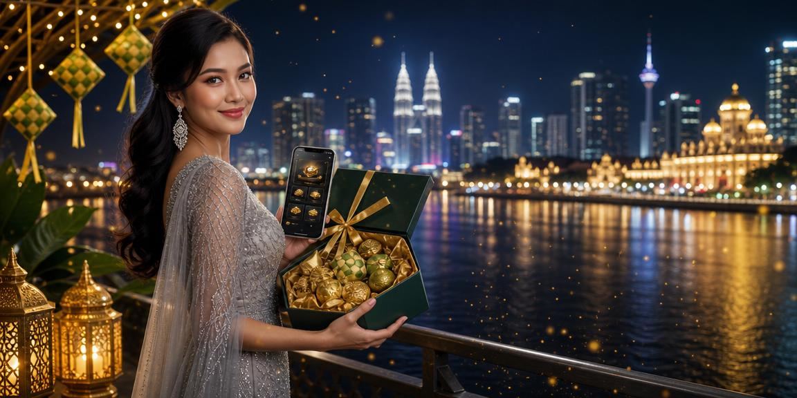 Pengguna Seremban memainkan kasino mudah alih klp48 sempena Hari Raya
